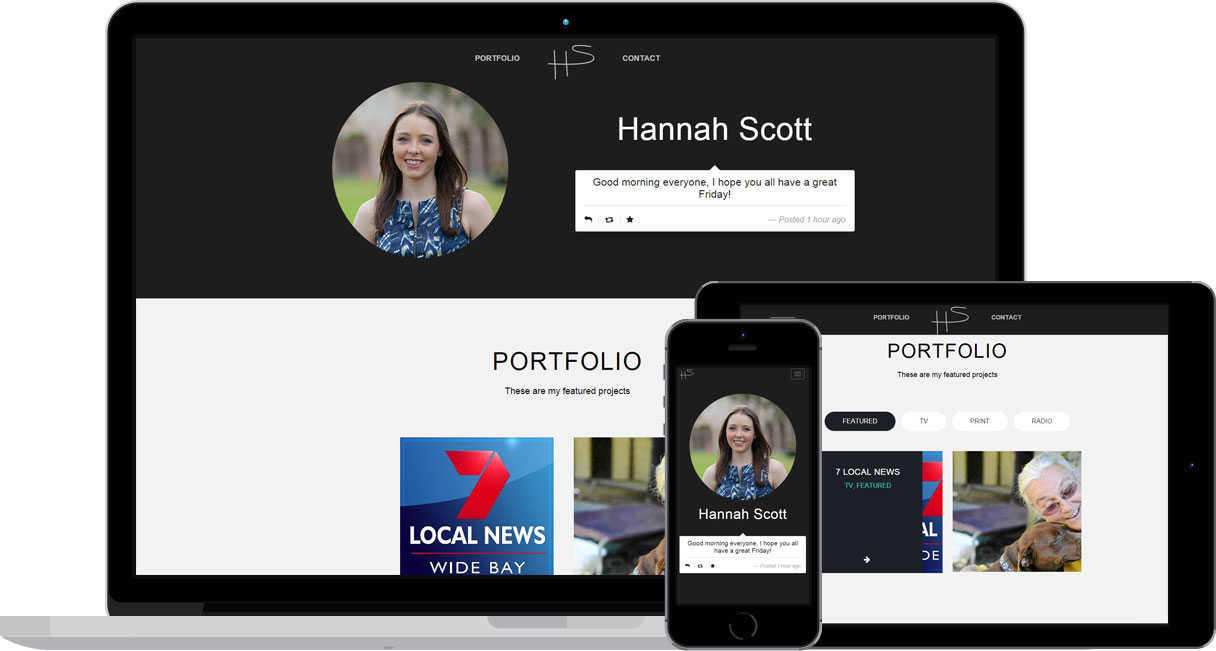 Hannah Scott's Portfolio Cover Image